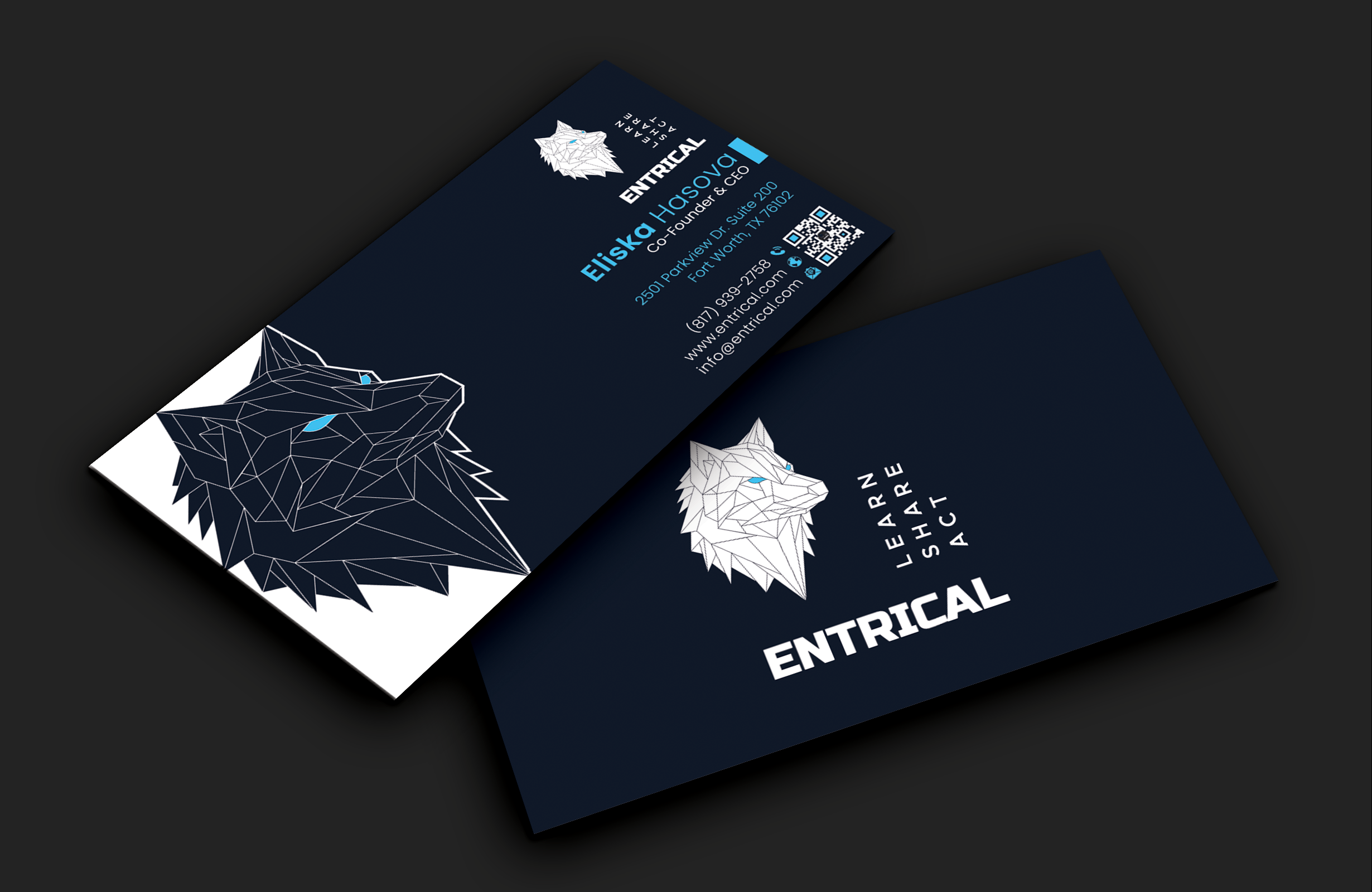 Business Card Design by DesignerShahadat for Entrical, LLC | Design #34017727