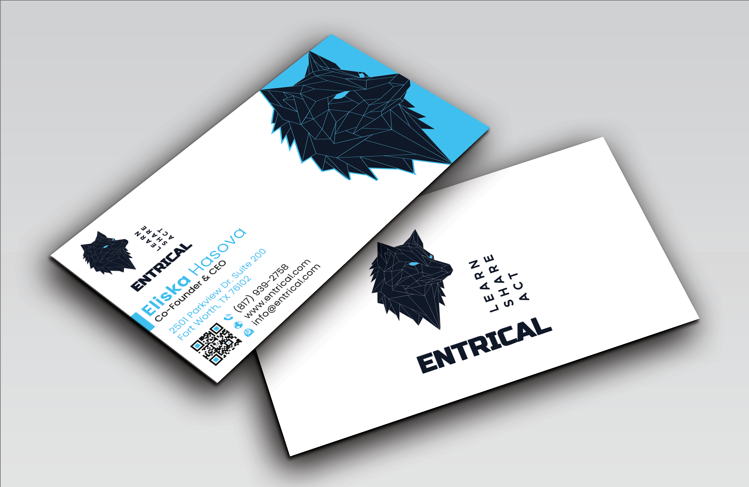 Business Card Design by DesignerShahadat for Entrical, LLC | Design #34017732
