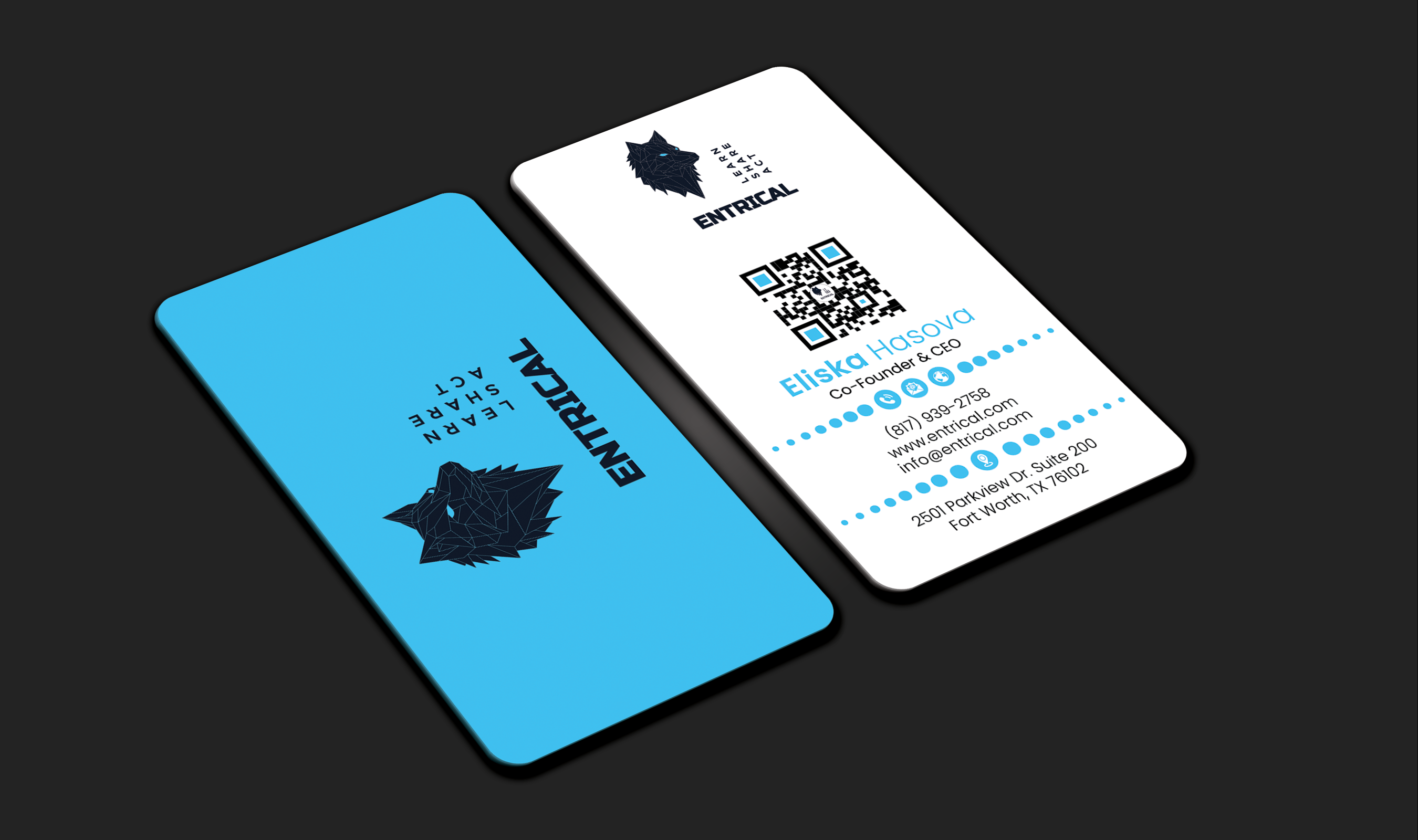 Design de Carte de Visite par DesignerShahadat pour Entrical, LLC | Design #34018115