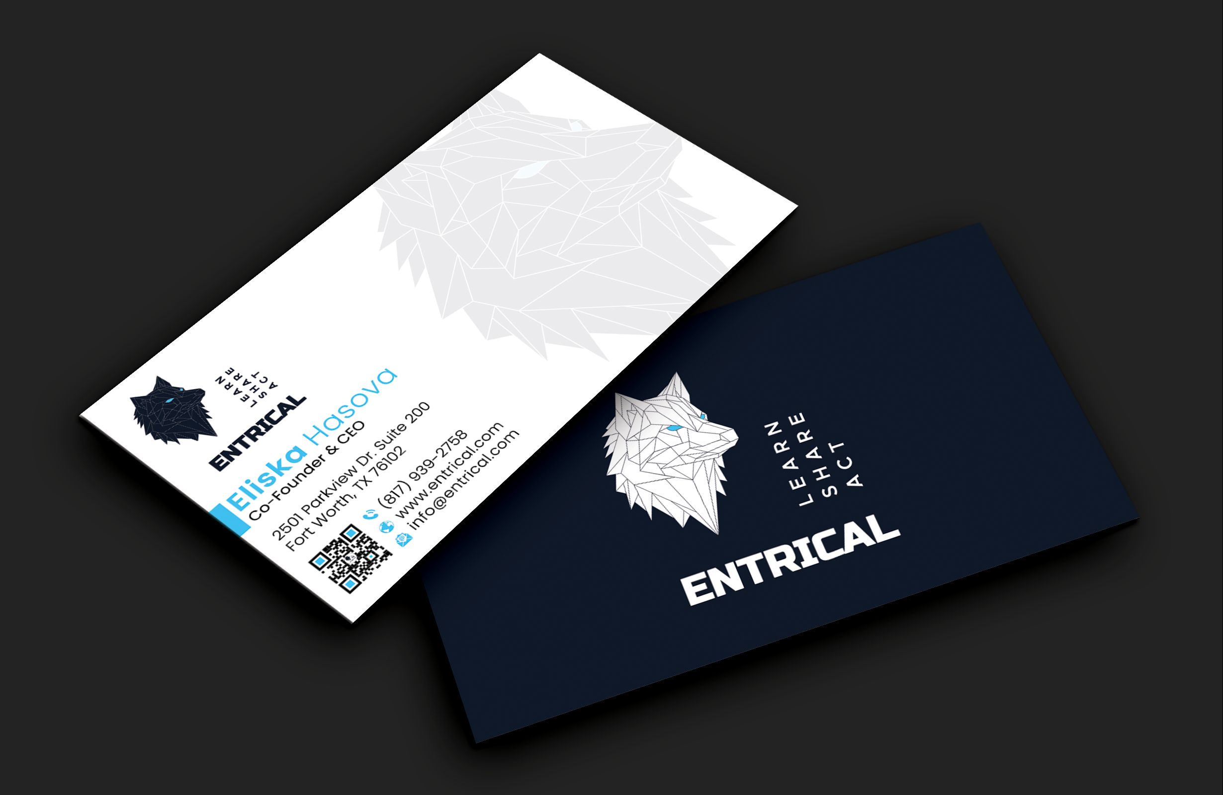 Business Card Design by DesignerShahadat for Entrical, LLC | Design #34018126