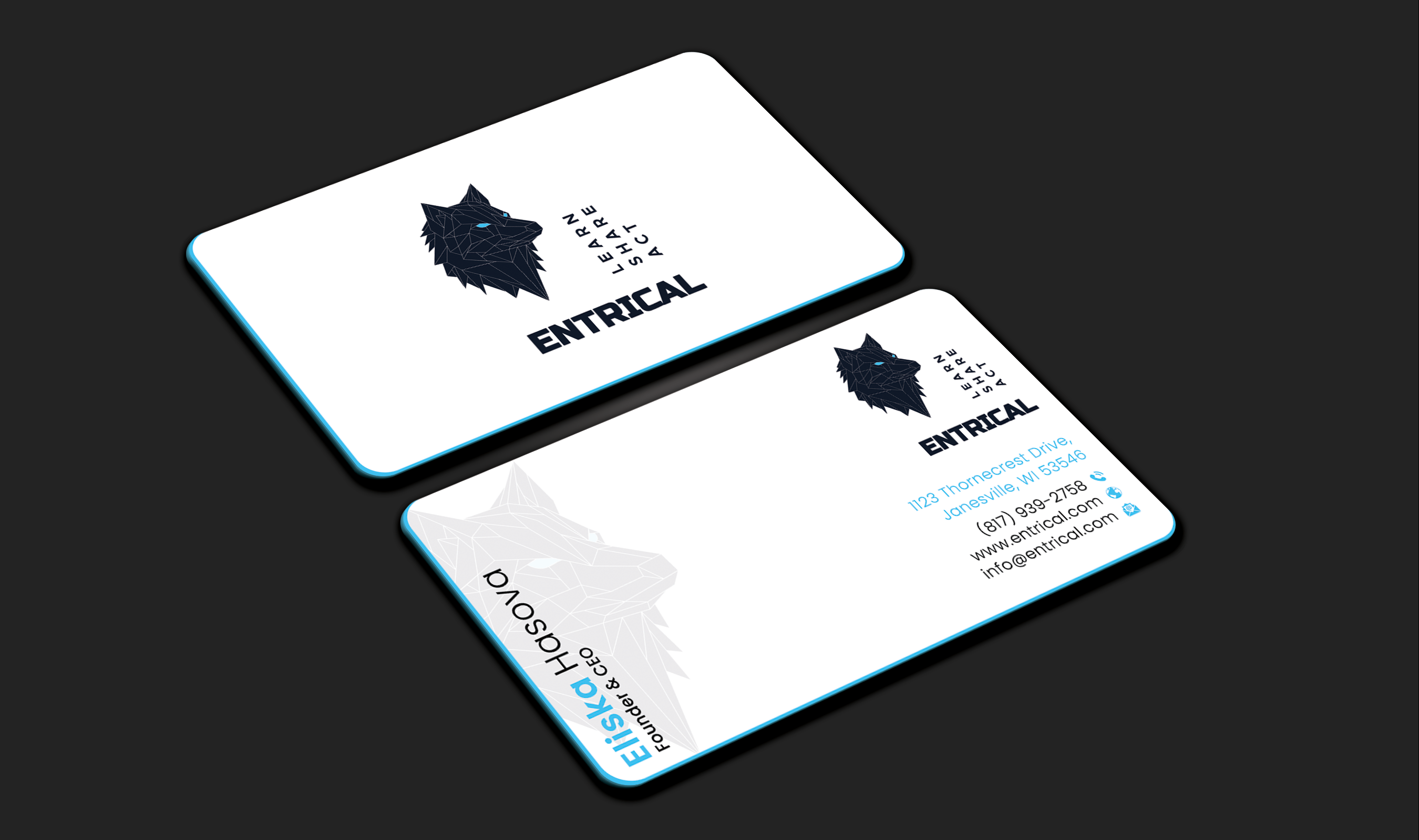 Business Card Design by DesignerShahadat for Entrical, LLC | Design #34054594