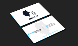Design de Carte de Visite par DesignerShahadat pour Entrical, LLC | Design : #34054597