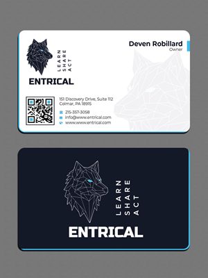Business Card Design by Innovative Graphix for Entrical, LLC | Design: #34007081