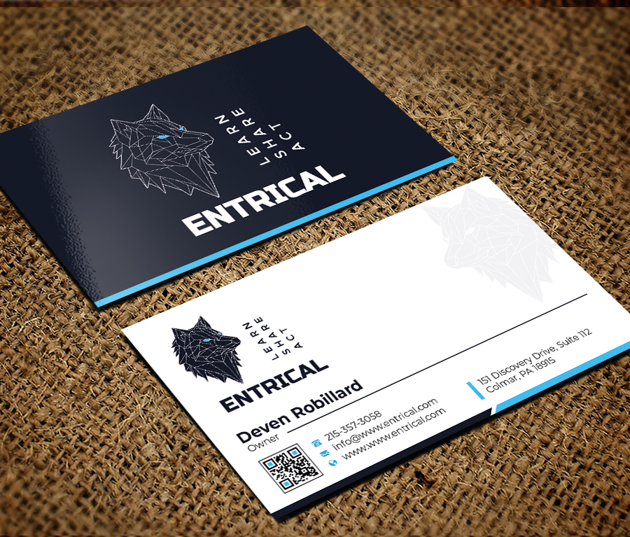 Business Card Design by Innovative Graphix for Entrical, LLC | Design #34007120