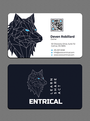 Business Card Design by Innovative Graphix for Entrical, LLC | Design: #34007121
