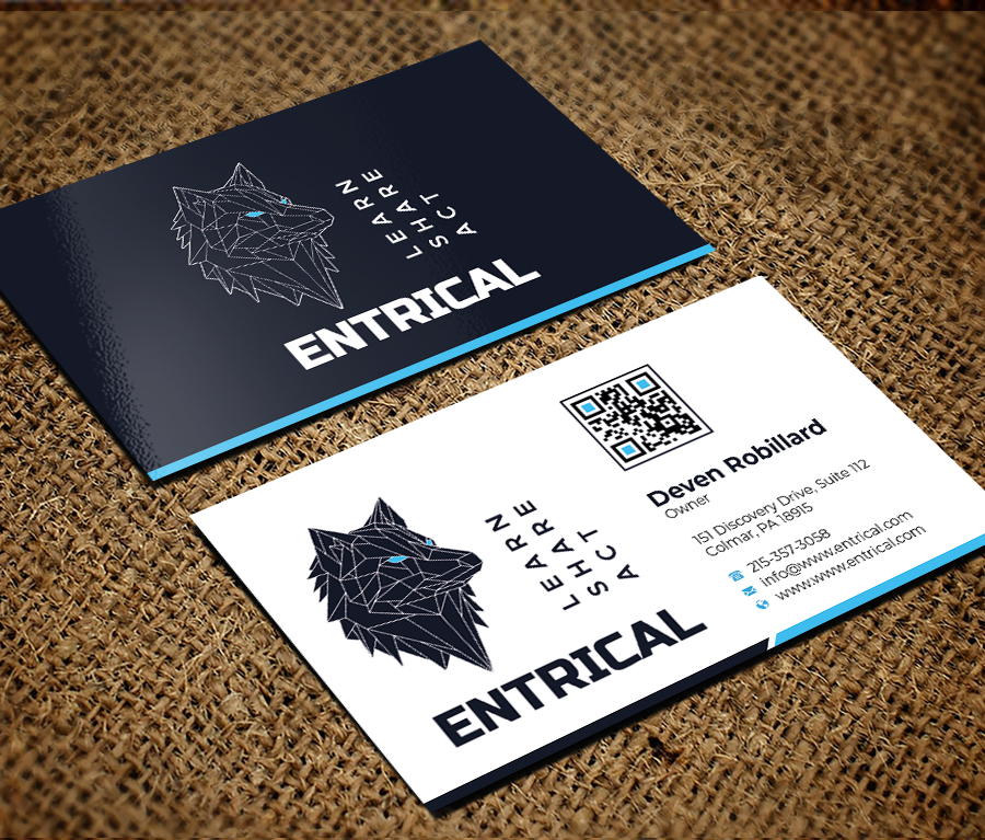 Business Card Design by Innovative Graphix for Entrical, LLC | Design #34007123