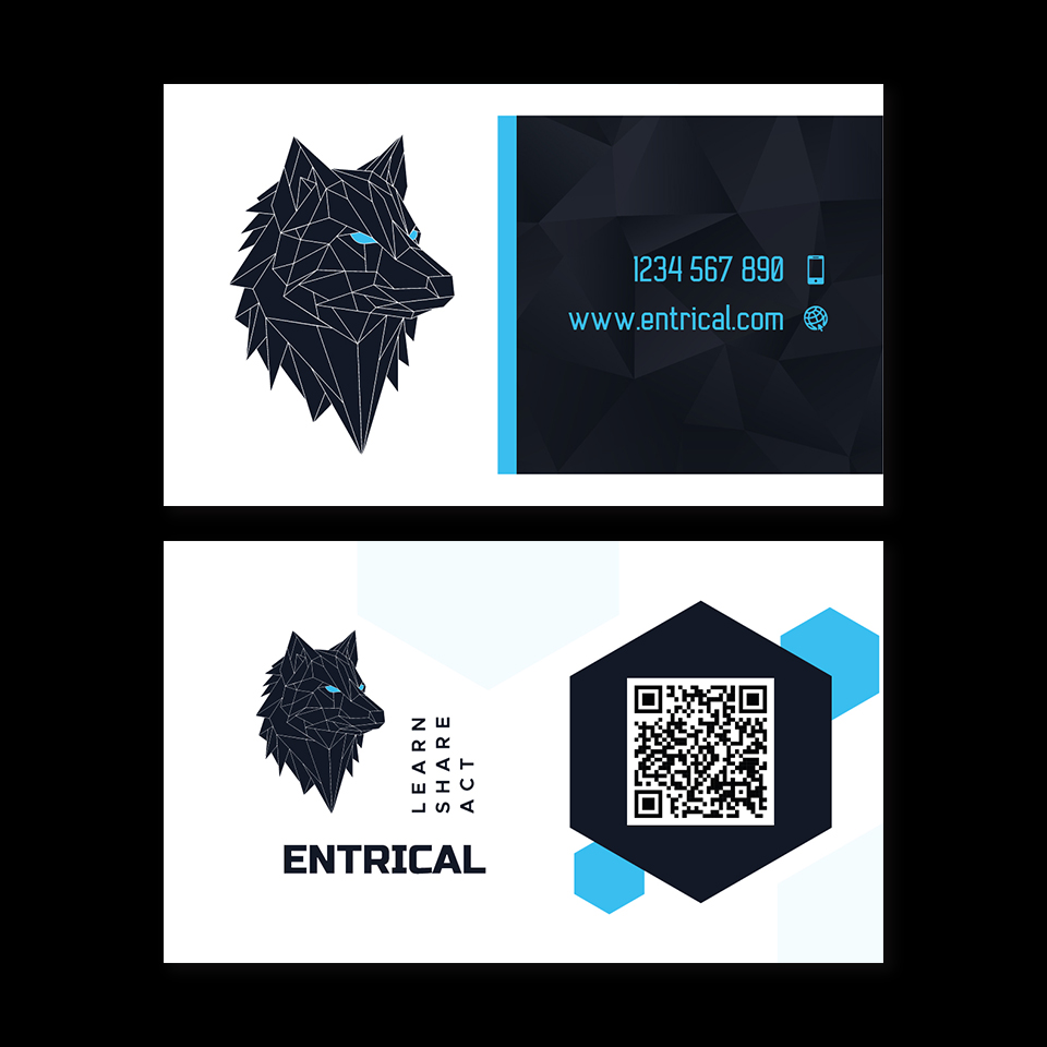 Business Card Design by YourLogoMaster for Entrical, LLC | Design #34010951