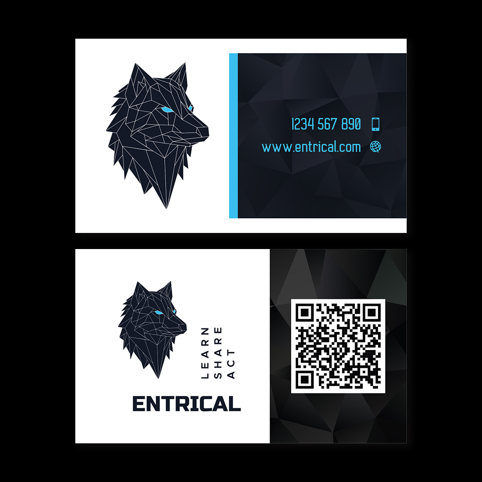 Business Card Design by YourLogoMaster for Entrical, LLC | Design #34010952