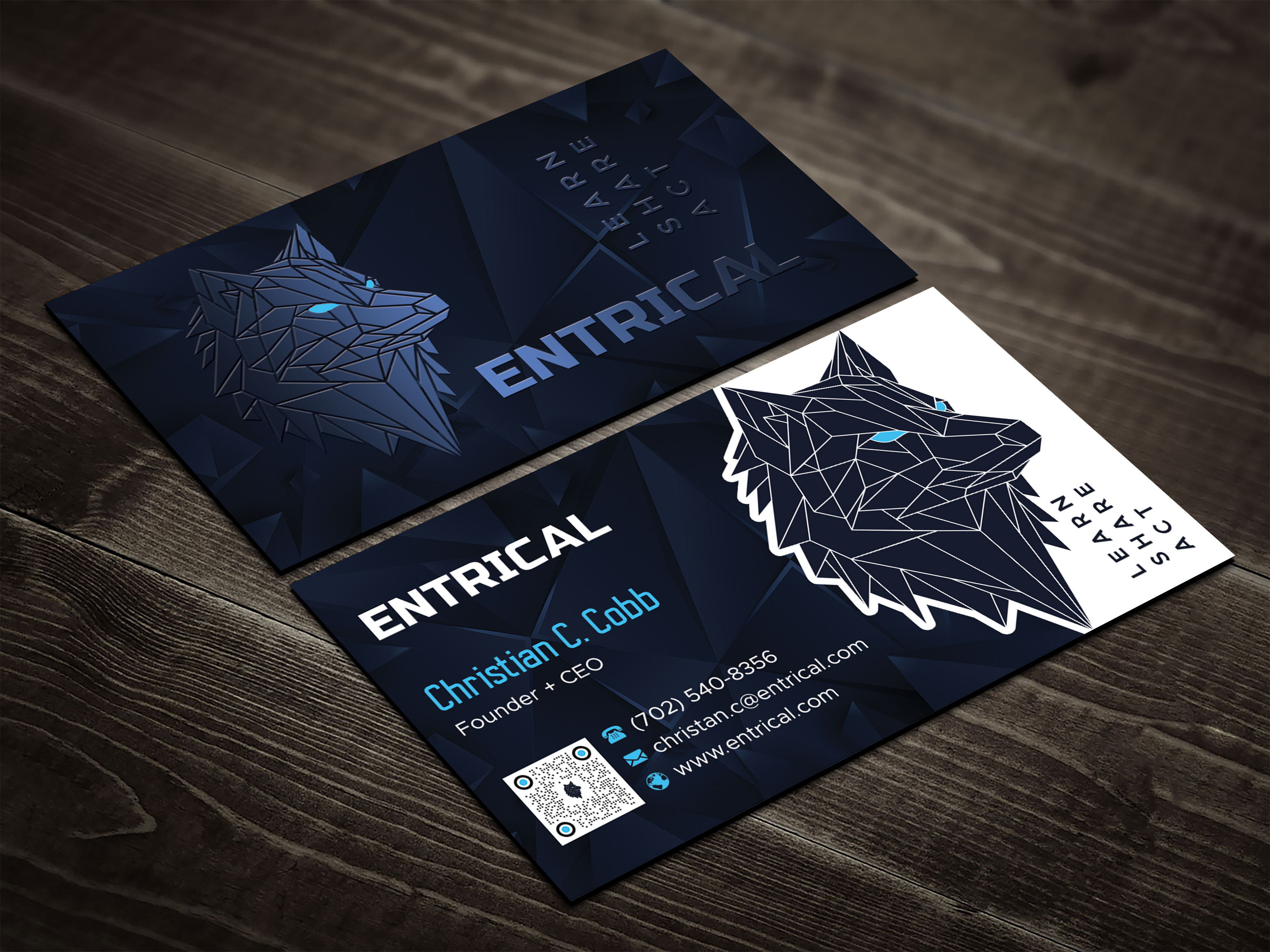 Diseño de Tarjeta de Presentación por Firoze049 para Entrical, LLC | Diseño: #34049722