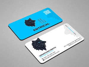 Business Card Design by Creations Box 2015 for Entrical, LLC | Design #34016559