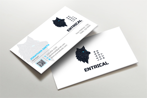 Business Card Design by LAXMI DESIGNHUB for Entrical, LLC | Design: #34009452