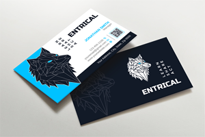 Business Card Design by LAXMI DESIGNHUB for Entrical, LLC | Design: #34009455