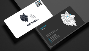 Diseño de Tarjeta de Presentación por chandrayaan.creative para Entrical, LLC | Diseño: #34009746