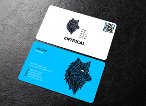 Diseño de Tarjeta de Presentación por chandrayaan.creative para Entrical, LLC | Diseño: #34009747