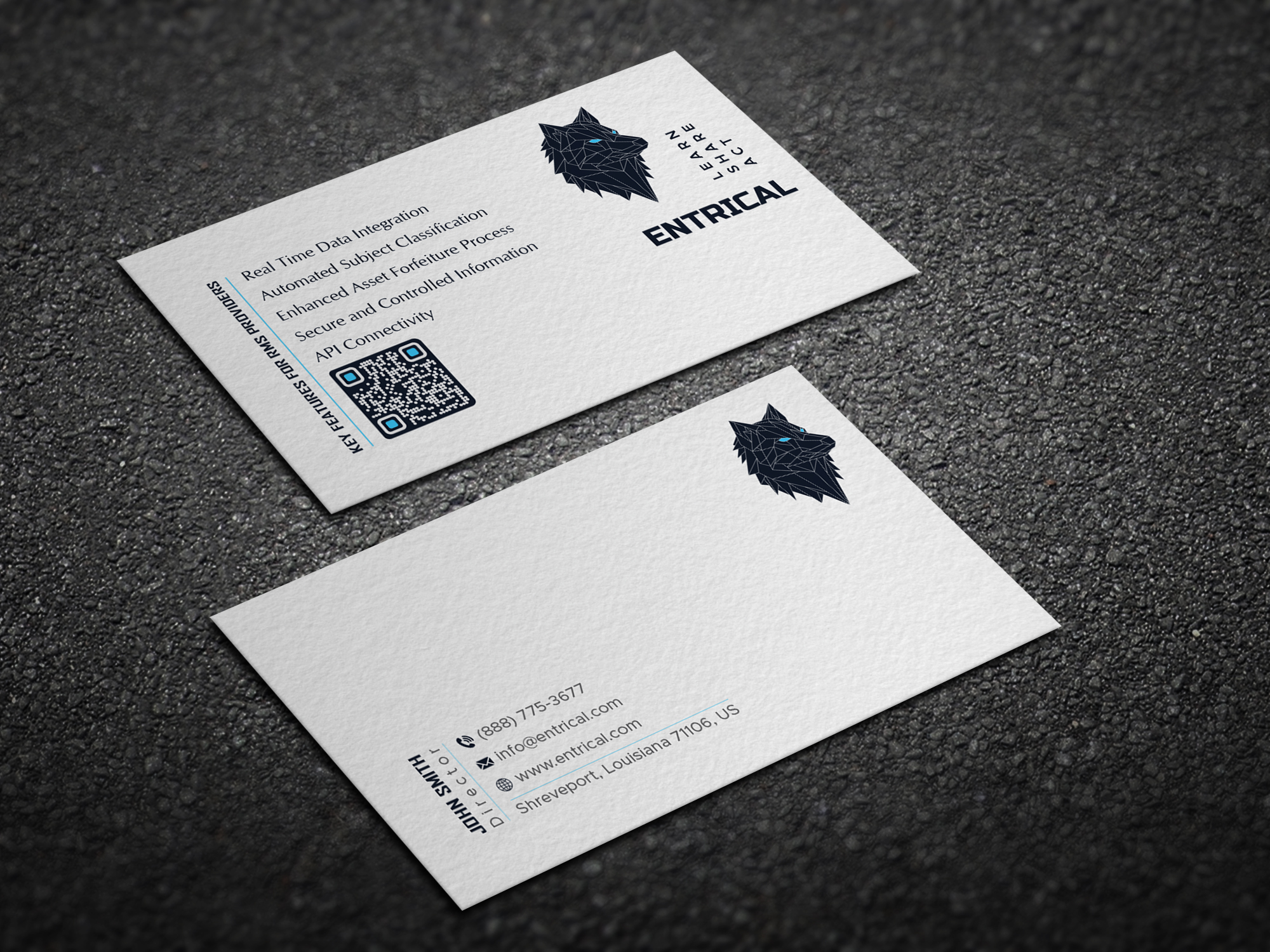 Business Card Design by Magic of Art for Entrical, LLC | Design #34030211