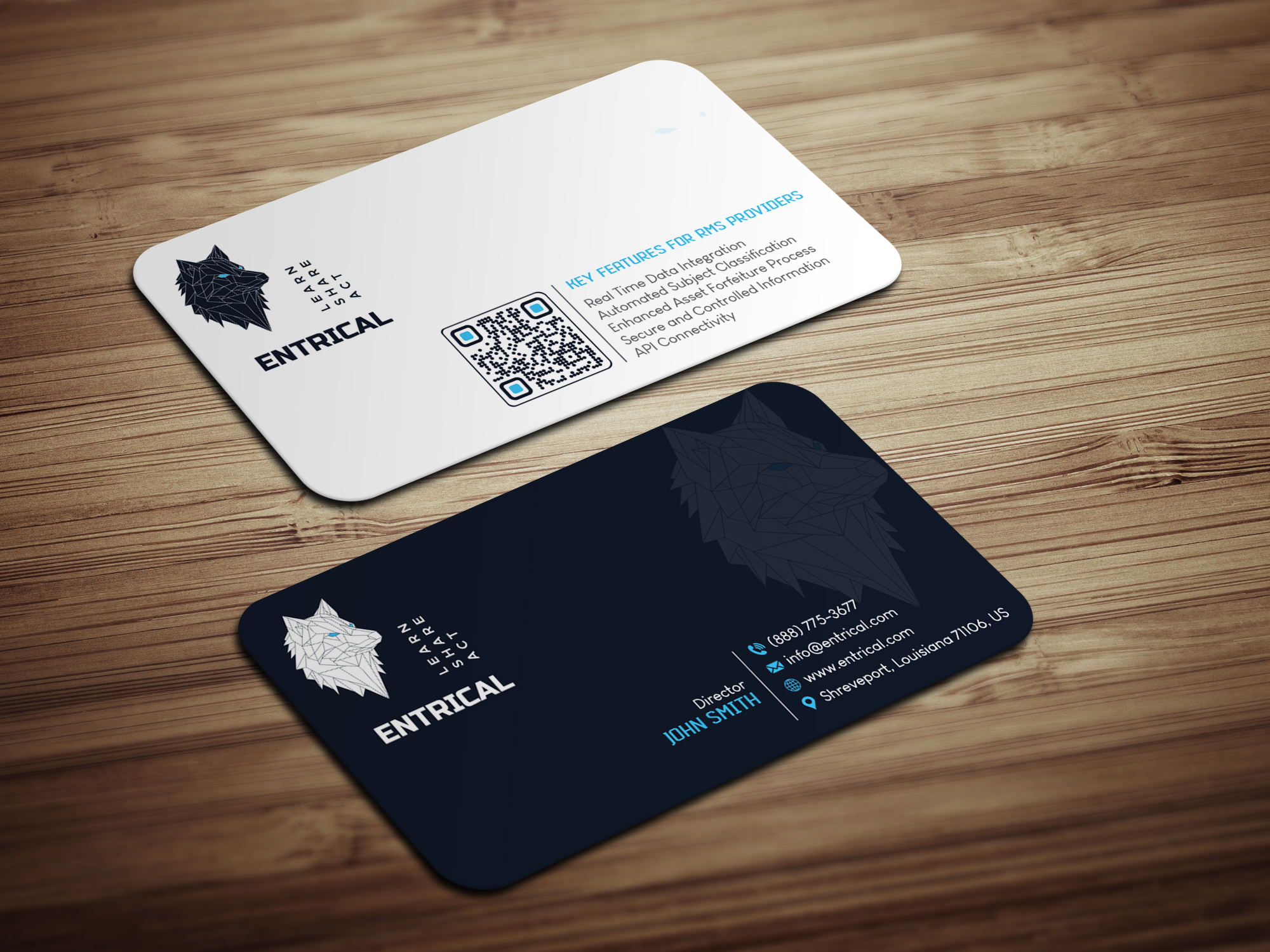 Business Card Design by Magic of Art for Entrical, LLC | Design #34030212