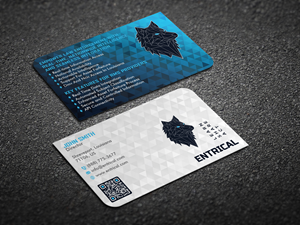 Business Card Design by Magic of Art for Entrical, LLC | Design: #34034373