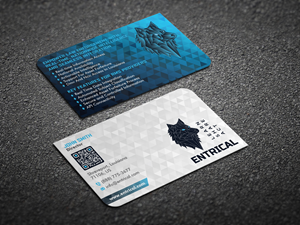 Business Card Design by Magic of Art for Entrical, LLC | Design: #34034377