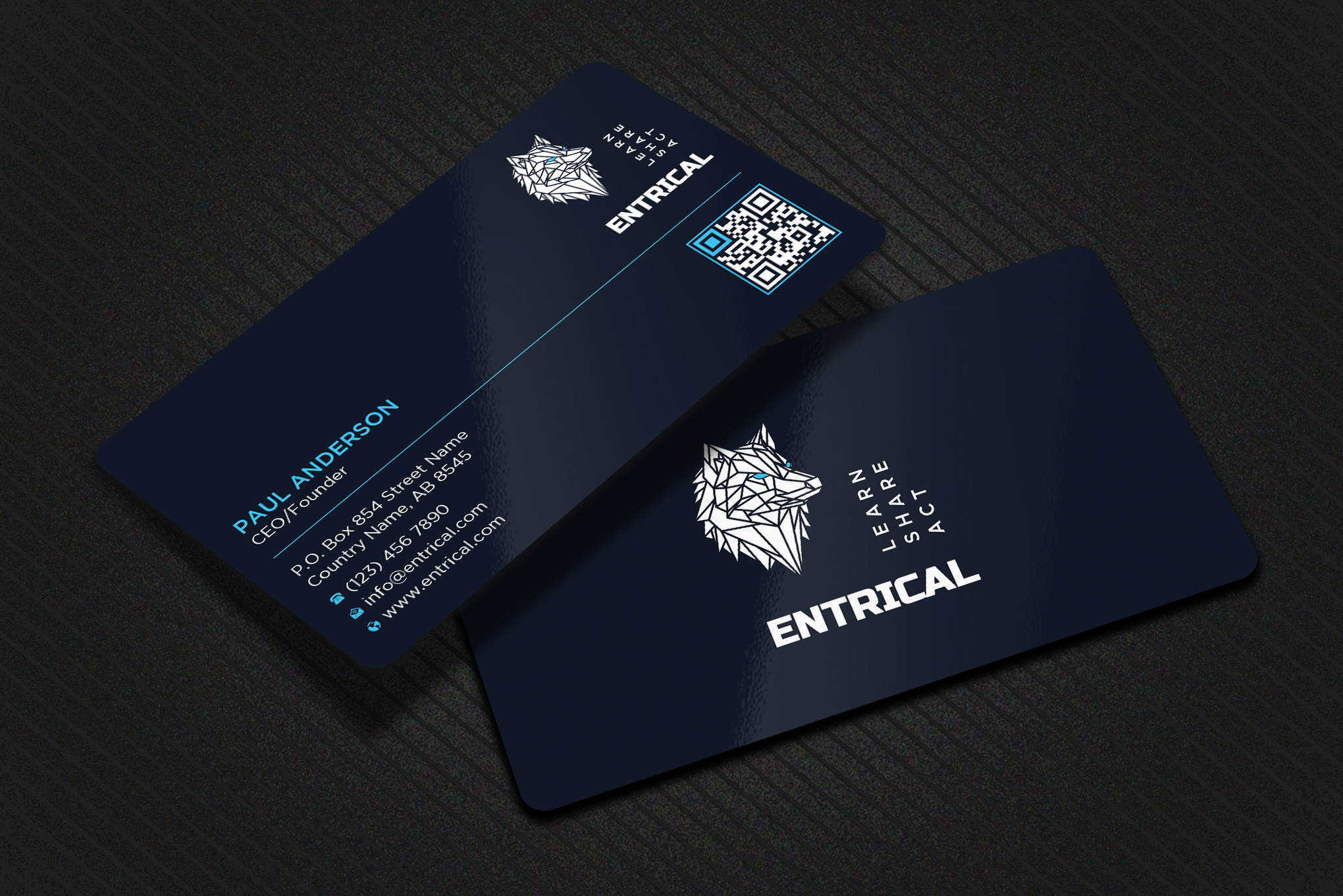 Design de Carte de Visite par Uttom 2 pour Entrical, LLC | Design #34025785