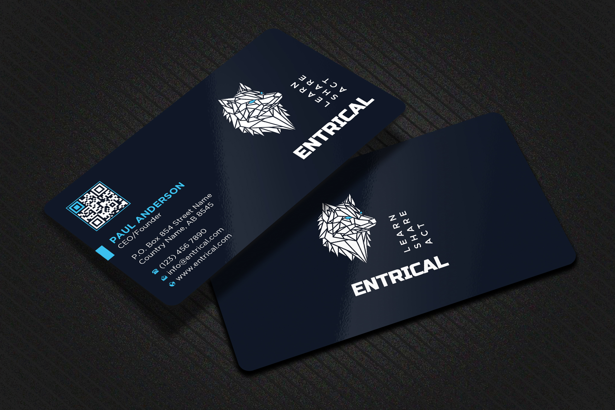 Design de Carte de Visite par Uttom 2 pour Entrical, LLC | Design #34025793