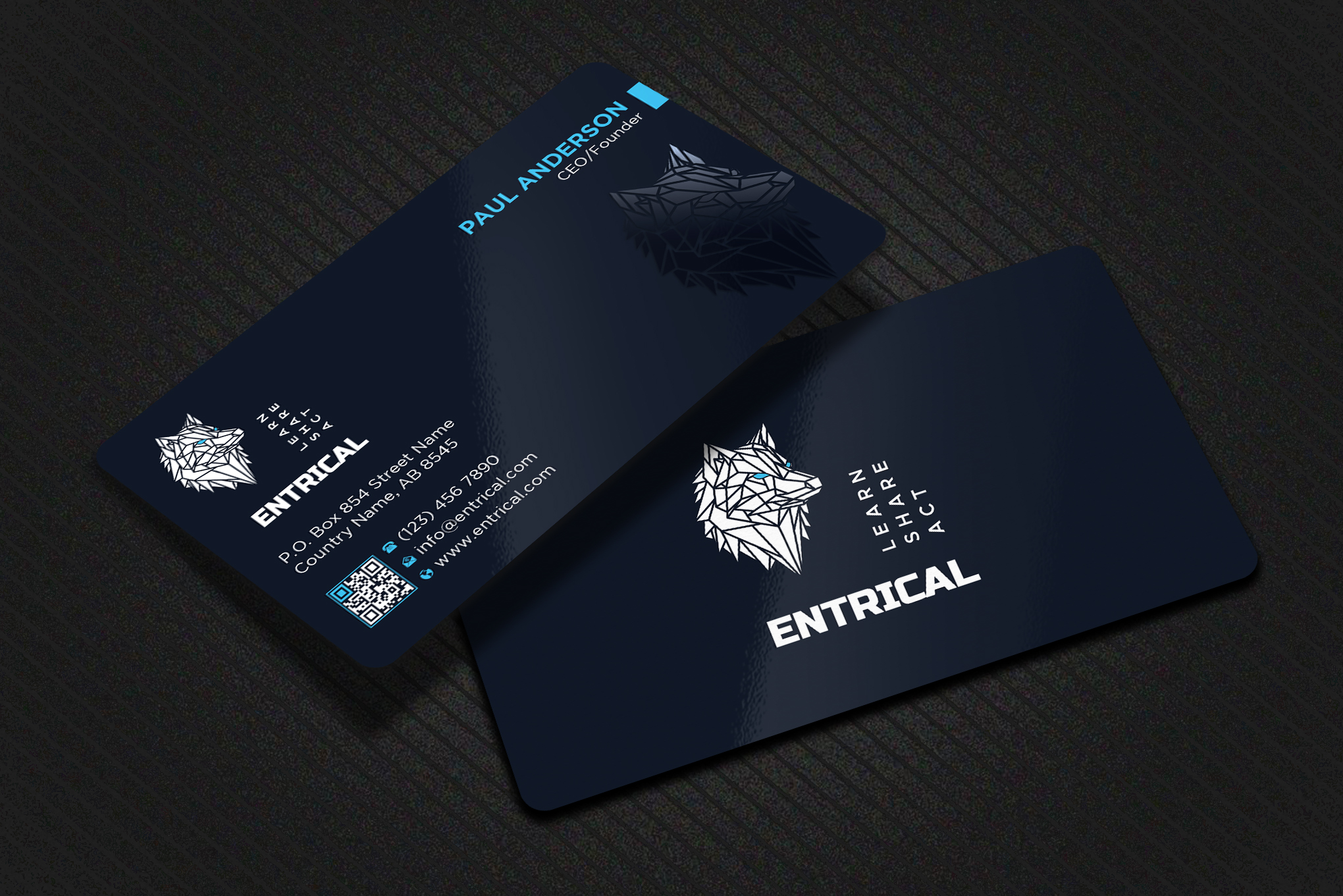 Design de Carte de Visite par Uttom 2 pour Entrical, LLC | Design #34025795