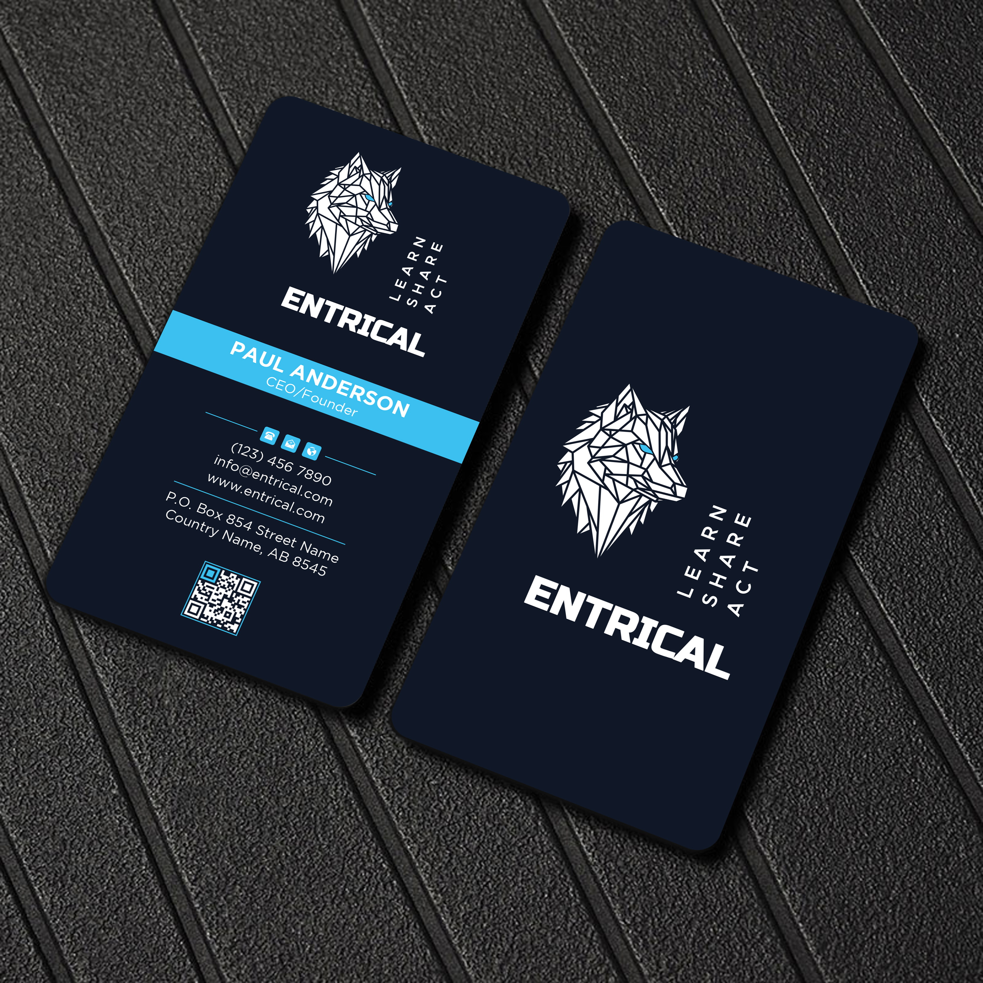 Design de Carte de Visite par Uttom 2 pour Entrical, LLC | Design #34026115