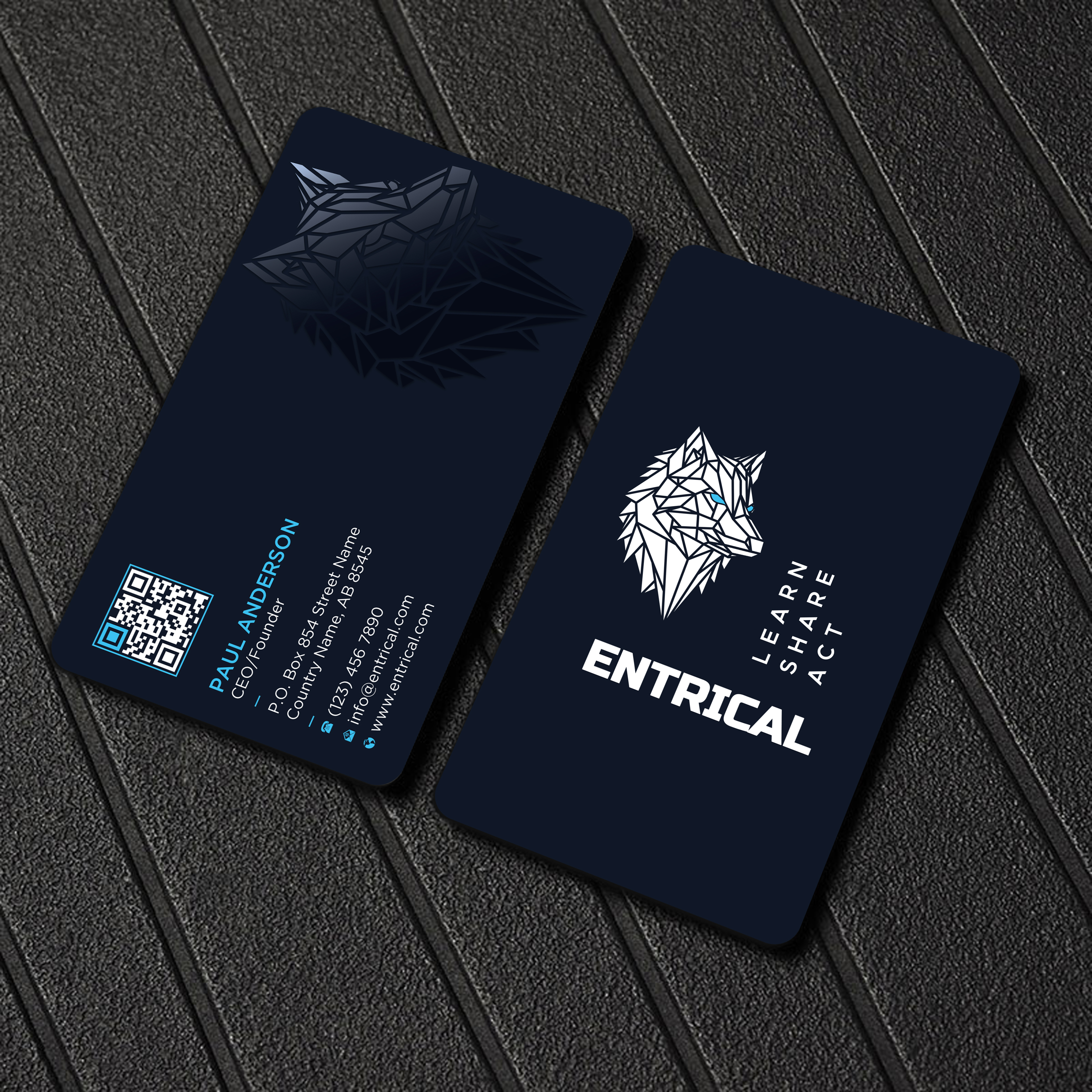 Design de Carte de Visite par Uttom 2 pour Entrical, LLC | Design #34026117