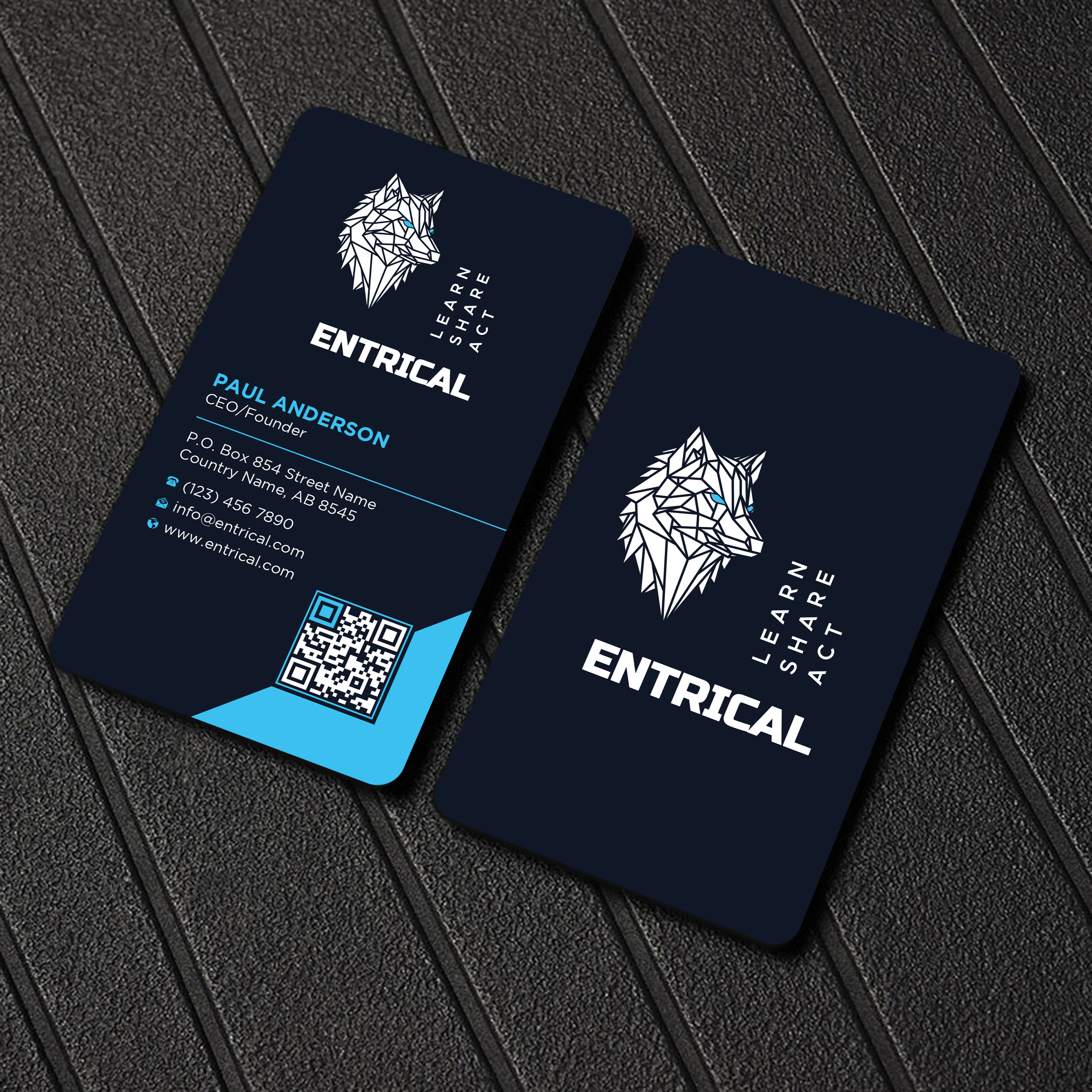 Design de Carte de Visite par Uttom 2 pour Entrical, LLC | Design #34026118
