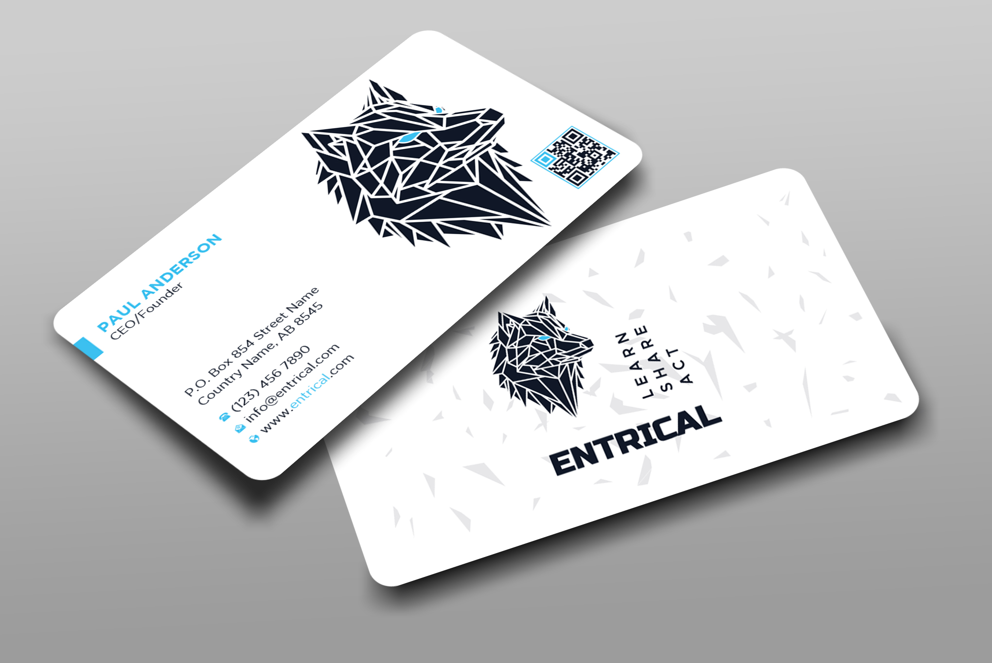 Design de Carte de Visite par Uttom 2 pour Entrical, LLC | Design #34026584