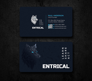 Design de Carte de Visite par Uttom 2 pour Entrical, LLC | Design : #34026867
