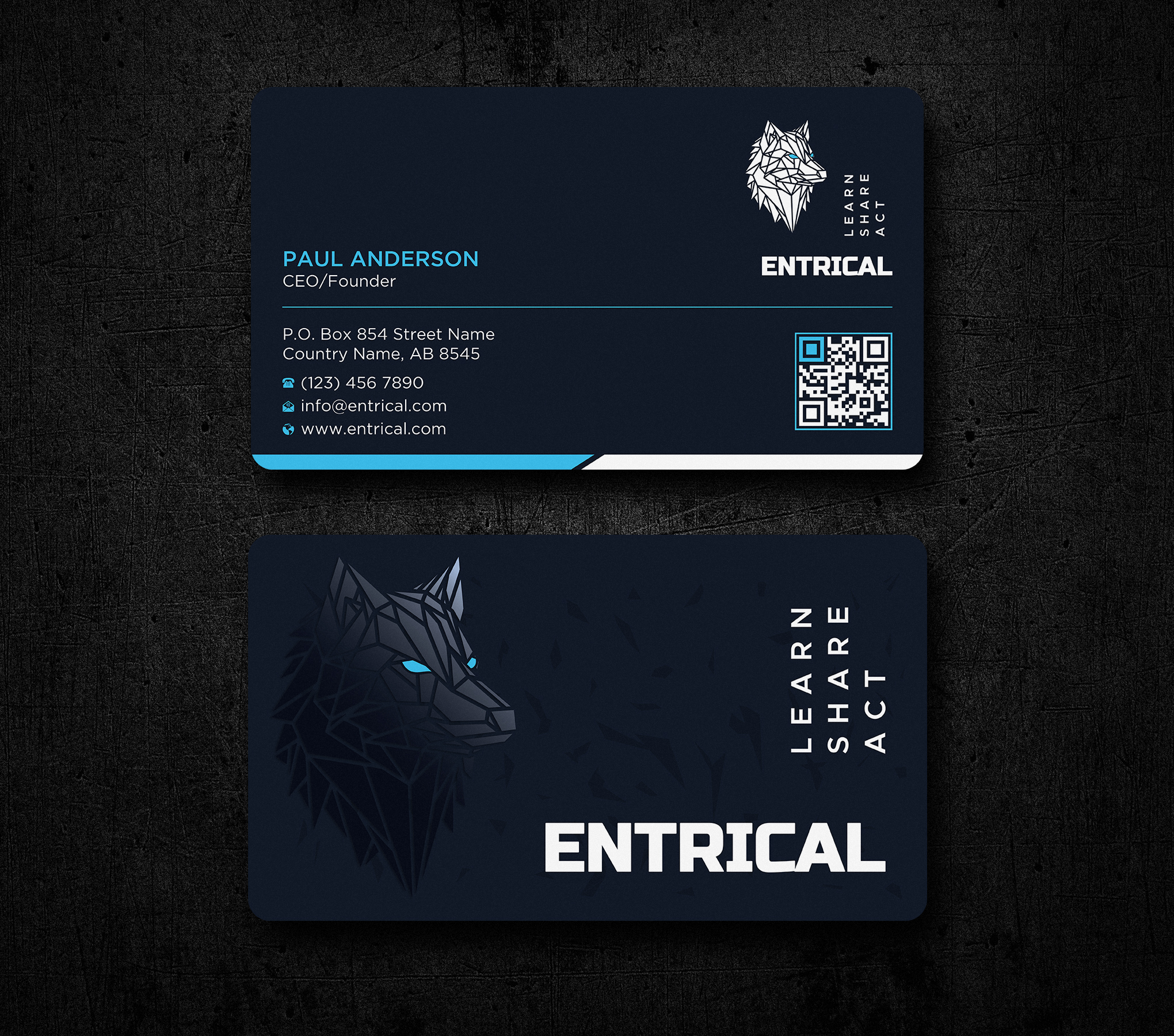 Design de Carte de Visite par Uttom 2 pour Entrical, LLC | Design #34026871