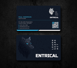 Design de Carte de Visite par Uttom 2 pour Entrical, LLC | Design : #34026871
