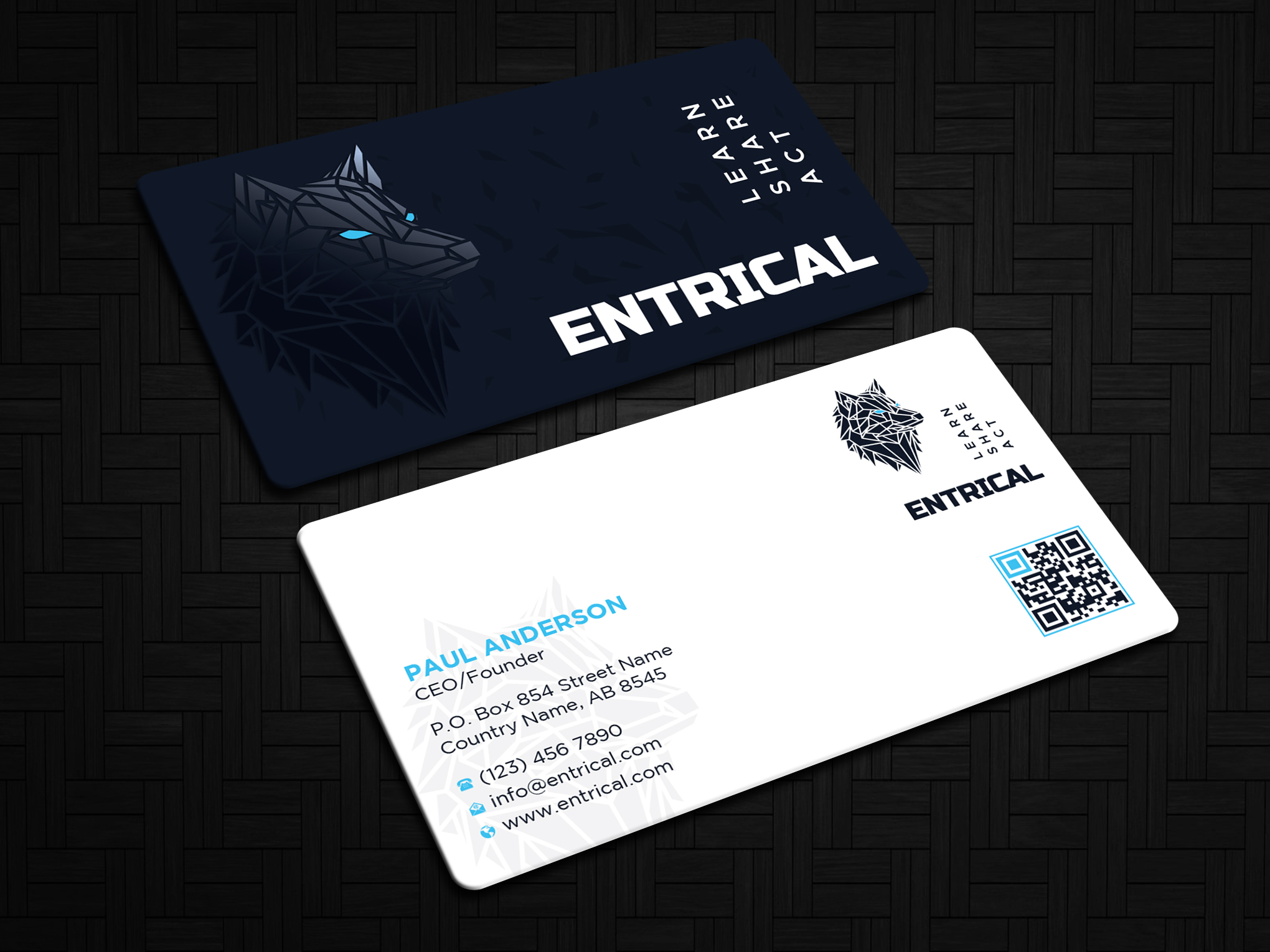 Design de Carte de Visite par Uttom 2 pour Entrical, LLC | Design #34026875