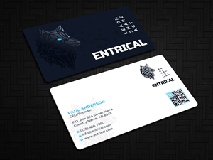 Design de Carte de Visite par Uttom 2 pour Entrical, LLC | Design : #34026875