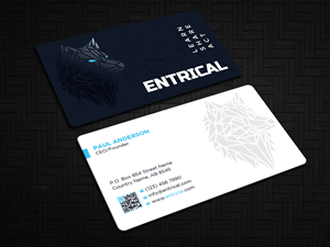 Design de Carte de Visite par Uttom 2 pour Entrical, LLC | Design : #34026878