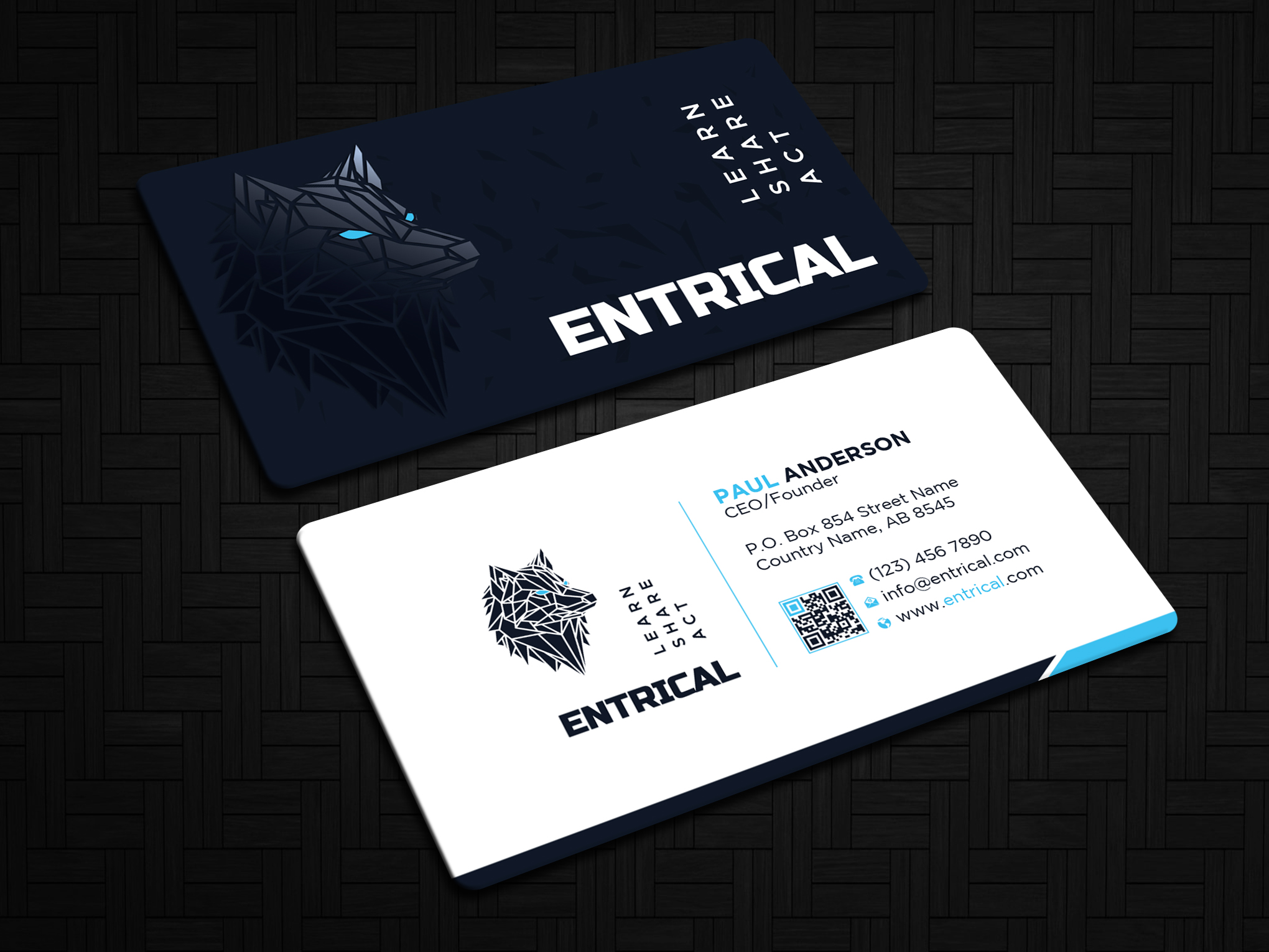 Design de Carte de Visite par Uttom 2 pour Entrical, LLC | Design #34026892
