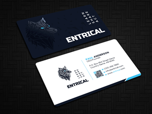Design de Carte de Visite par Uttom 2 pour Entrical, LLC | Design : #34026892