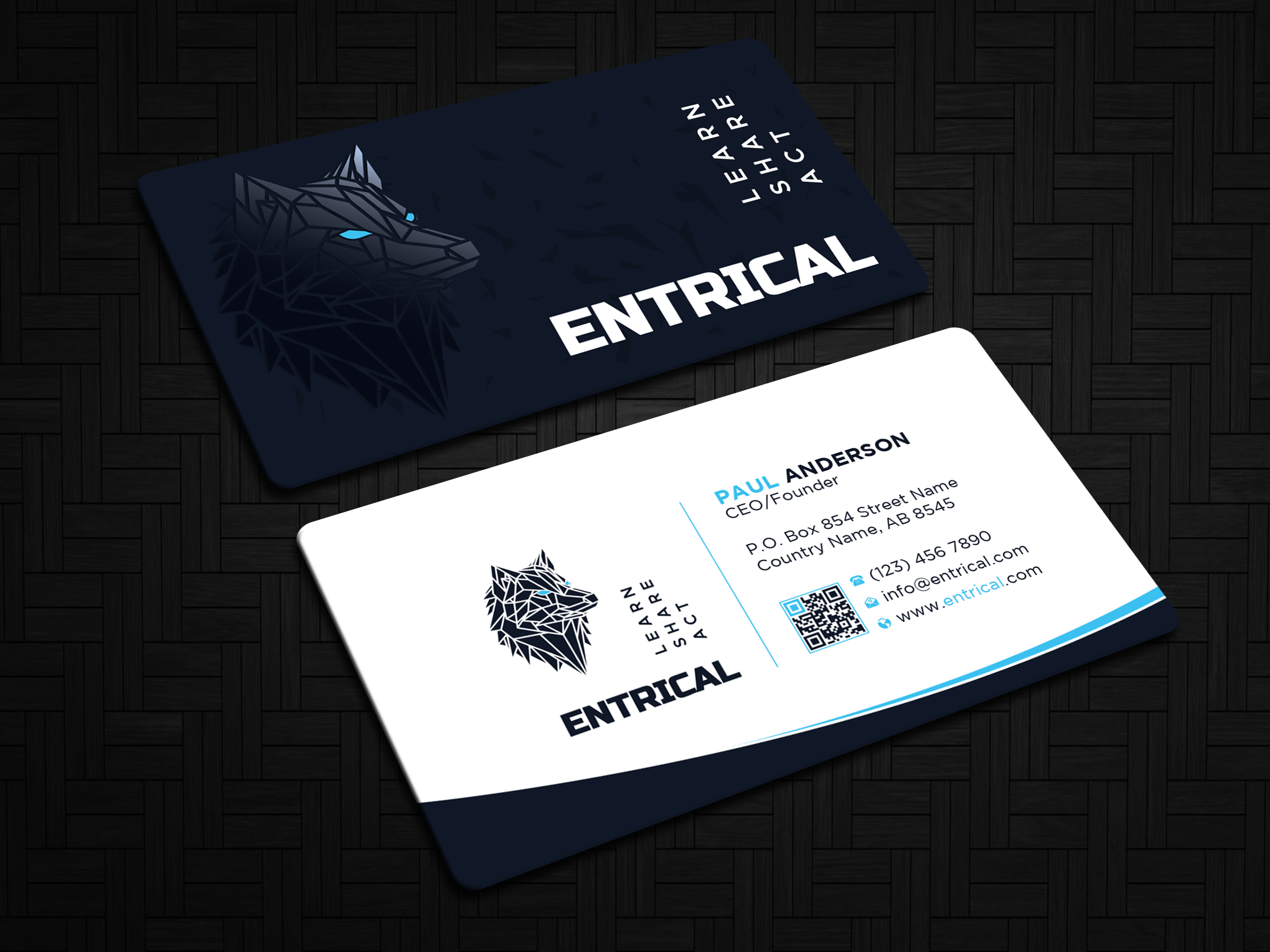 Business Card Design by Uttom 2 for Entrical, LLC | Design #34026893