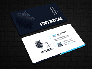Design de Carte de Visite par Uttom 2 pour Entrical, LLC | Design : #34026894