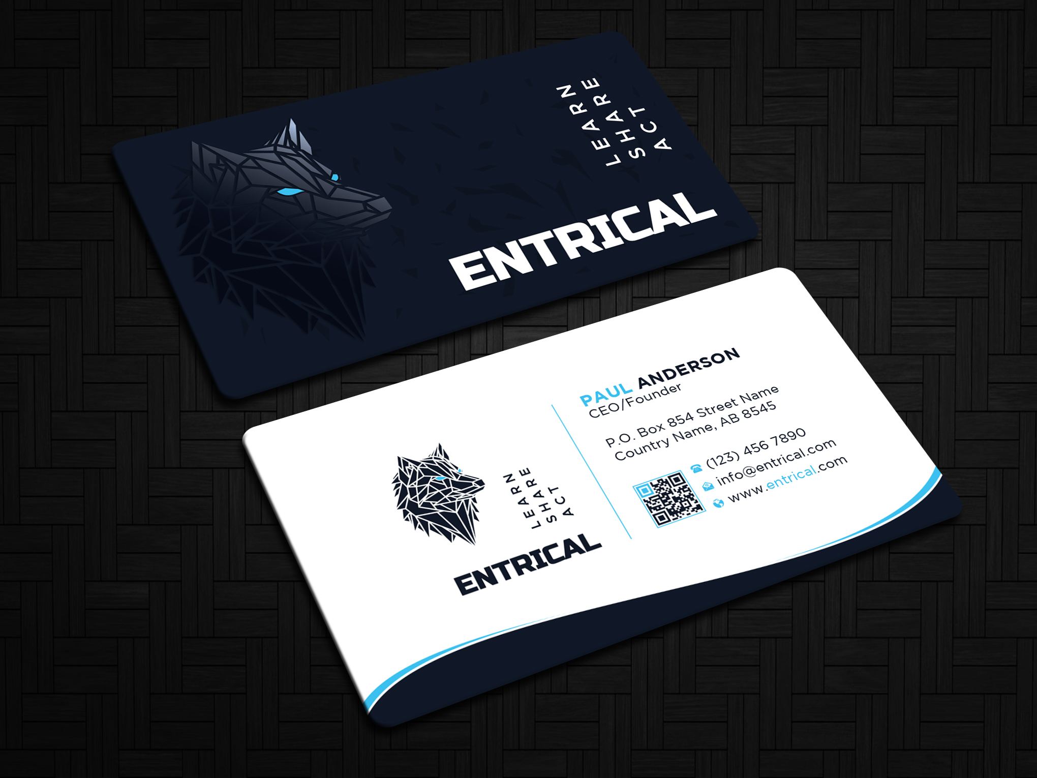 Design de Carte de Visite par Uttom 2 pour Entrical, LLC | Design #34026895