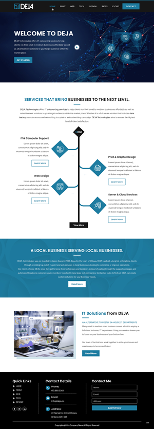 Web Design by pb for this project | Design: #34018780