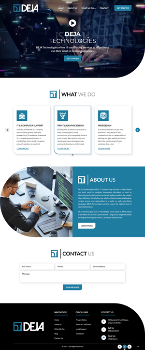 Web Design by pb for this project | Design: #34018782