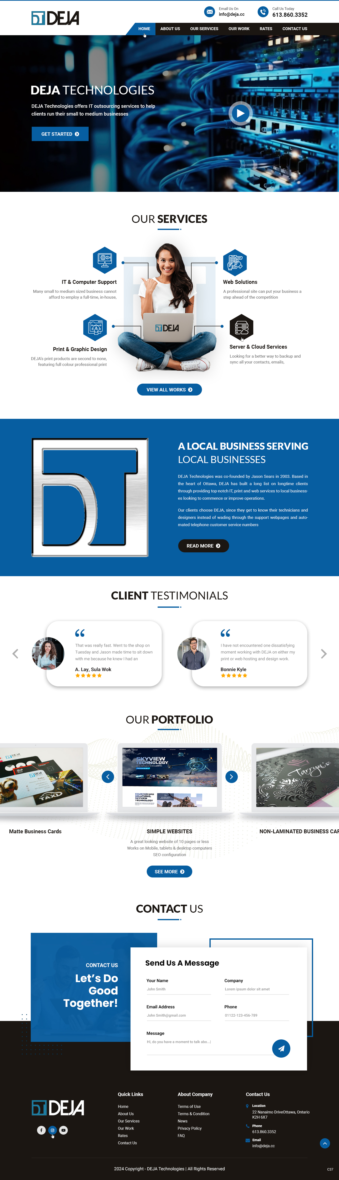 Web Design by pb for this project | Design #34018783