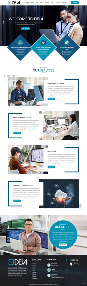 Web Design by pb for this project | Design: #34018793