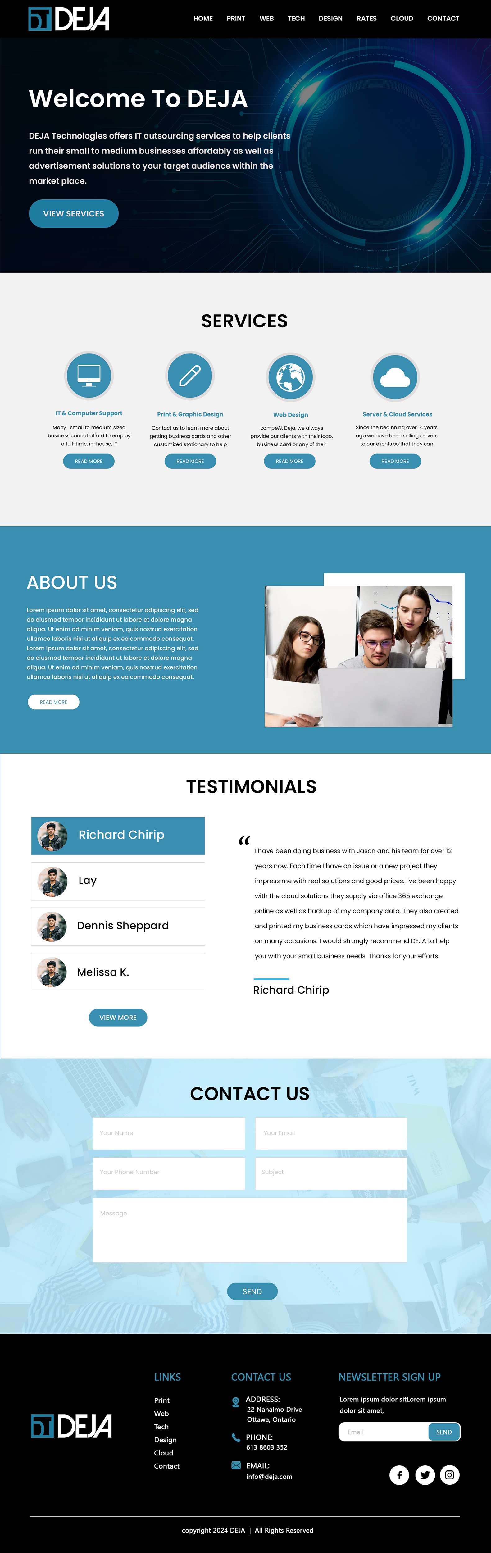 Web Design by Creations Box 2015 for this project | Design #34016425