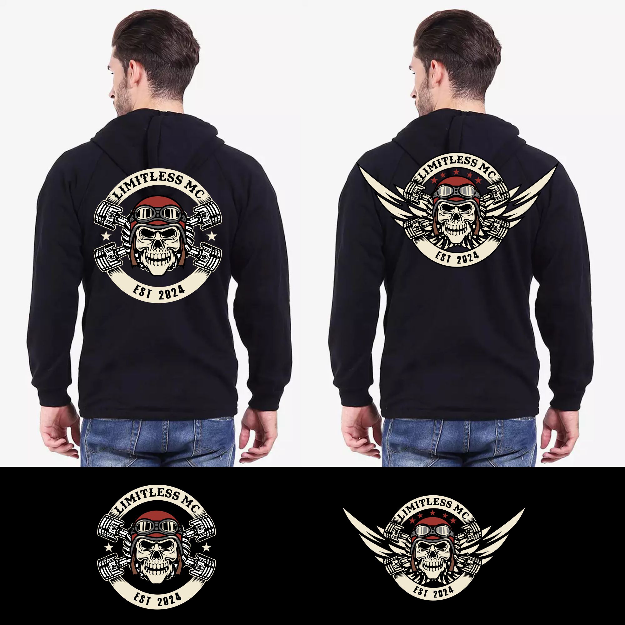 Logo Design by mbah dudung for LIMITLESS MC | Design #34013787