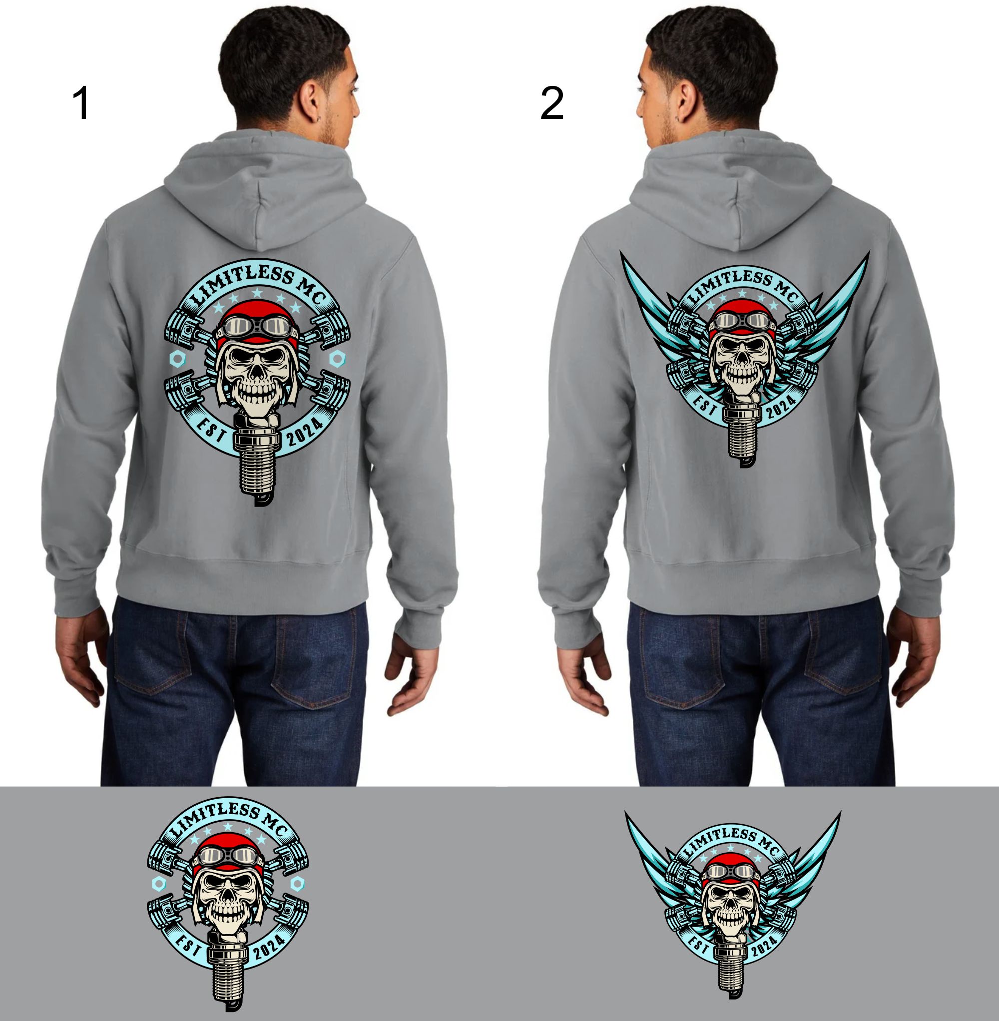 Logo Design by mbah dudung for LIMITLESS MC | Design #34024772