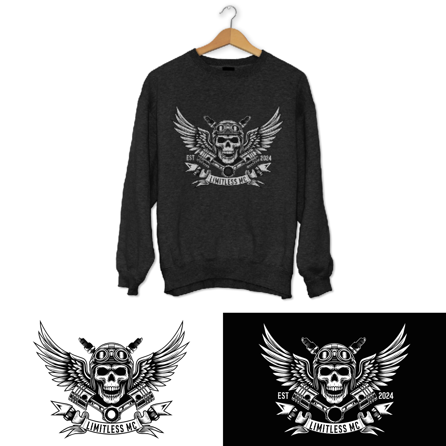 Logo-Design von Dalang Design für LIMITLESS MC | Design #34020140