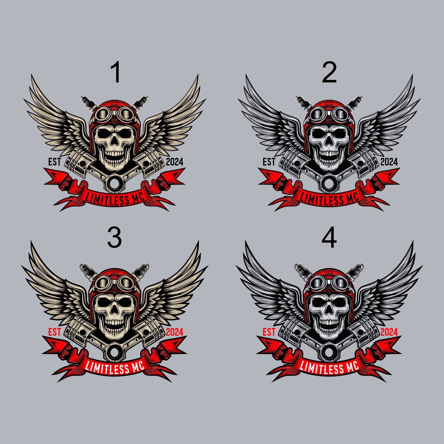 Logo Design by Dalang Design for LIMITLESS MC | Design #34029595