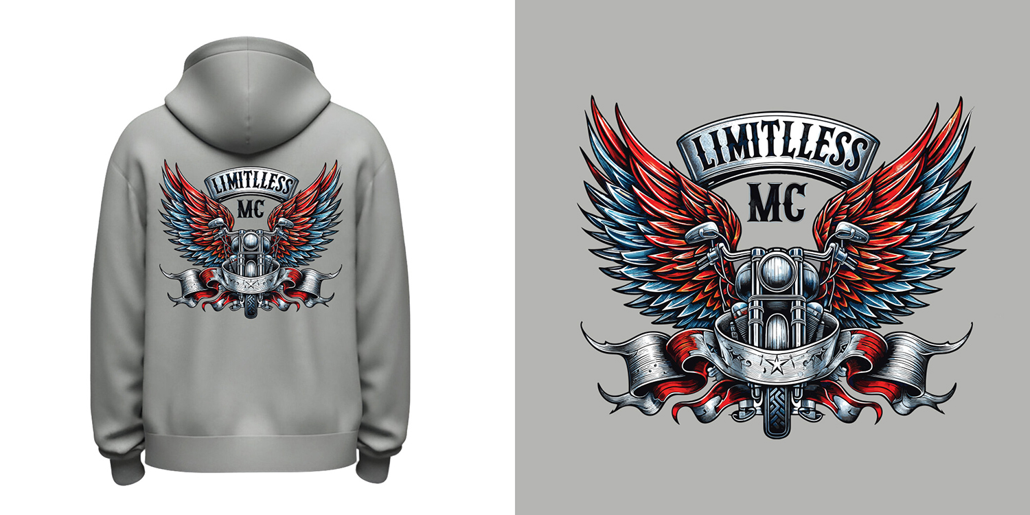 Logo Design by Pixel Rain for LIMITLESS MC | Design #34041748